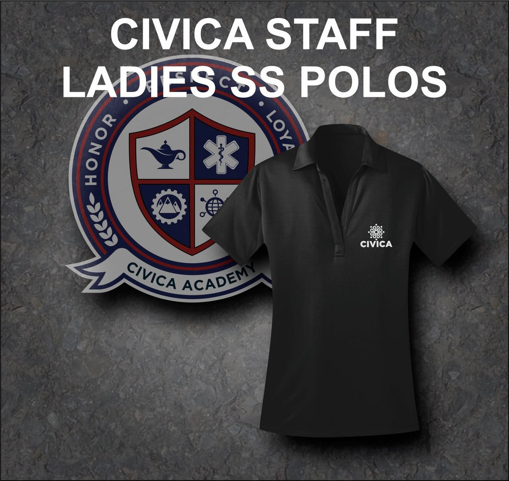 Ladies Short Sleeve Polo - HOT TOPS GRAPHICS-XSmall