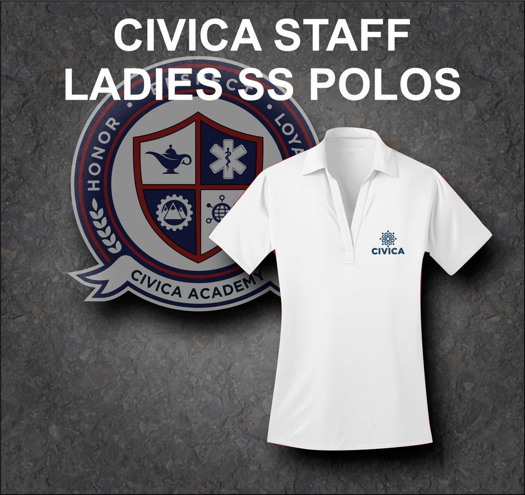 Ladies Short Sleeve Polo - HOT TOPS GRAPHICS-XSmall