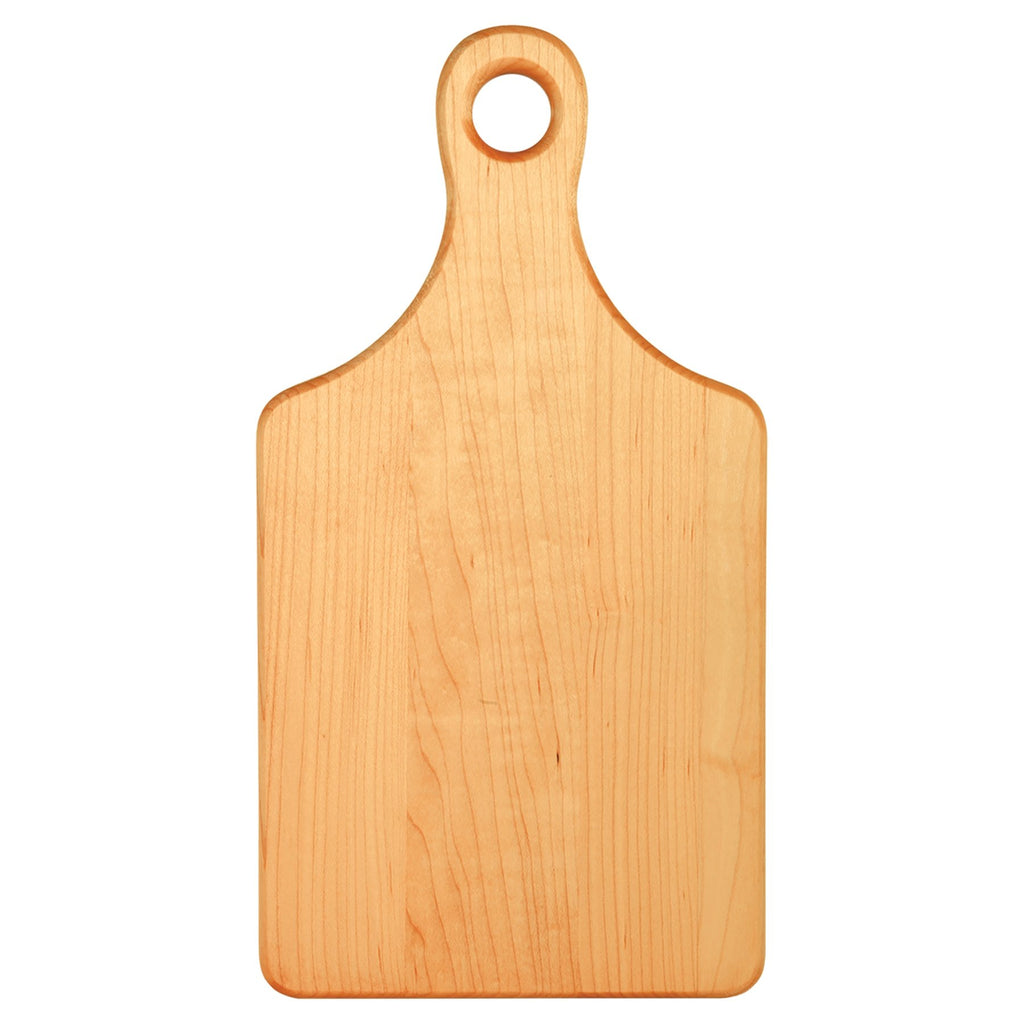 Maple Cutting Board - HOT TOPS GRAPHICS-13 1/2" x 7" Maple Paddle Shaped Cutting Board